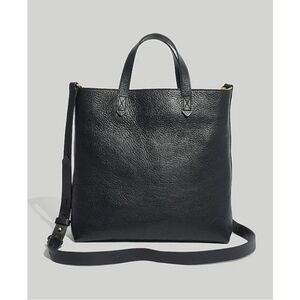 Madewell Zip-Top Transport Crossbody in Black